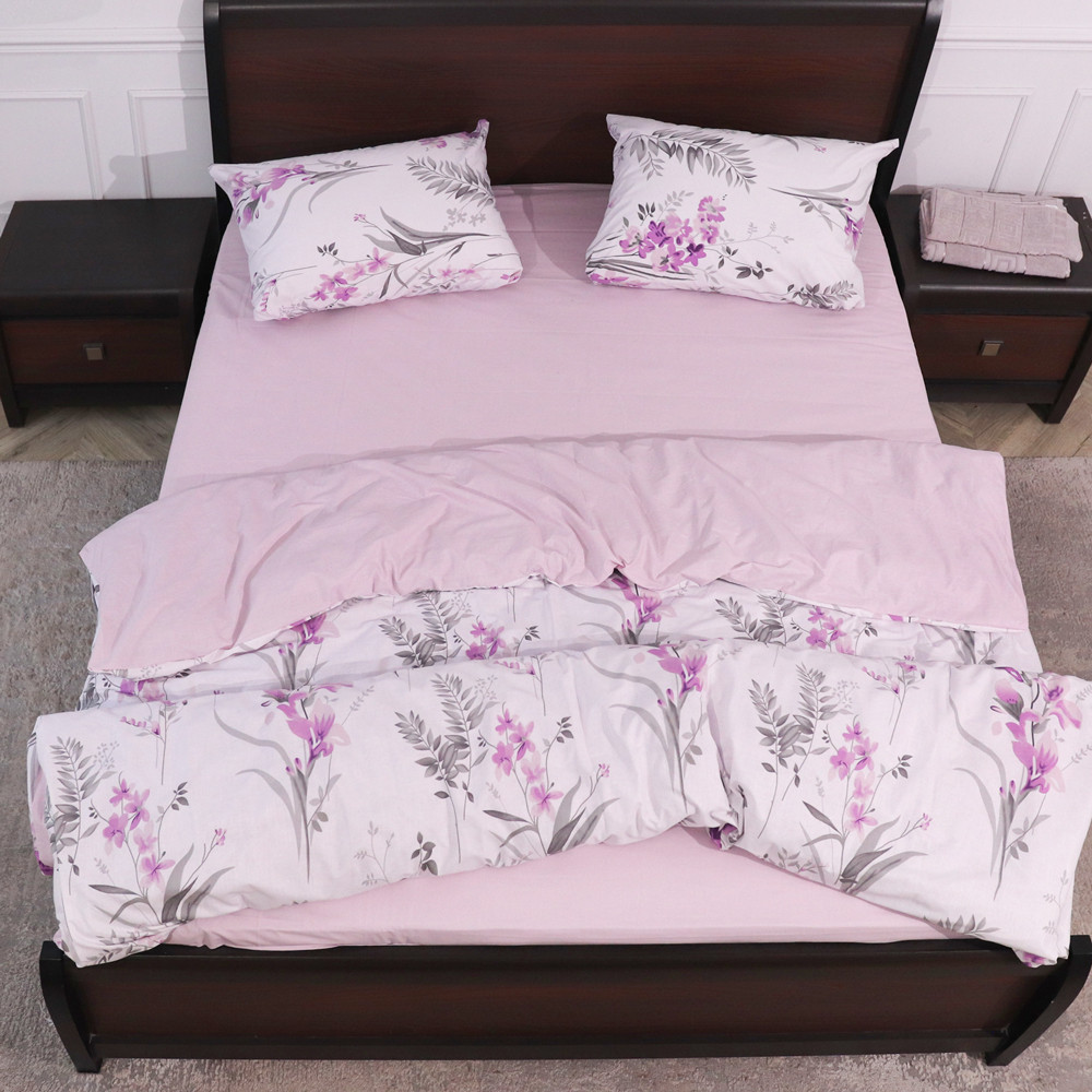 Євро-максі набір постільної білизни 200*220 із Бязі "Gold" №158300AB Черешенка™