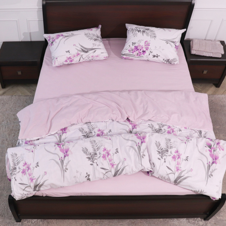 Євро-максі набір постільної білизни 200*220 із Бязі "Gold" №158300AB Черешенка™