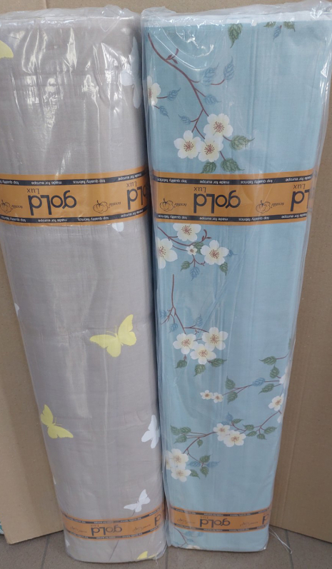 Тканина для постільної білизни Бязь "Gold" Lux GL1902 (A+B) - (50м+50м)