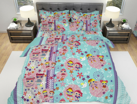 Ткань для постельного белья Бязь "Gold" Lux детская GLB151