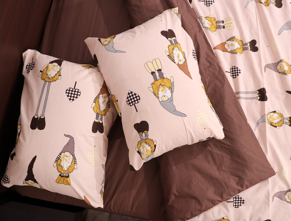 Семейный набор хлопкового постельного белья из Бязи "Gold" №151803АВ Черешенка™