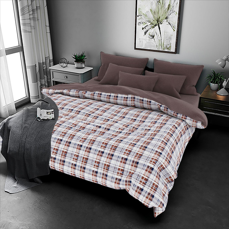 Ткань для постельного белья Бязь "Gold" Lux GL8023 (A+B) - (50м+50м)