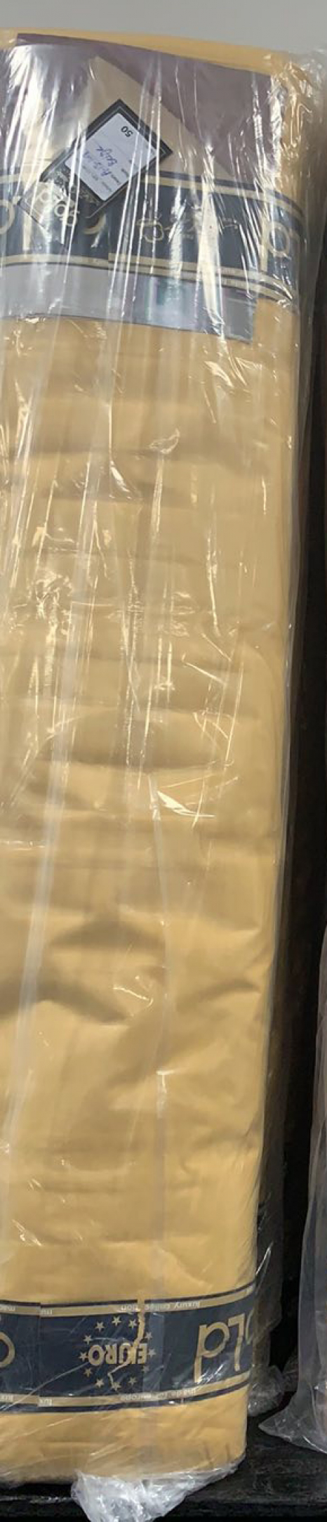 Тканина для постільної білизни Бязь "Gold" Lux однотонна GLA-77-Beige (50м)