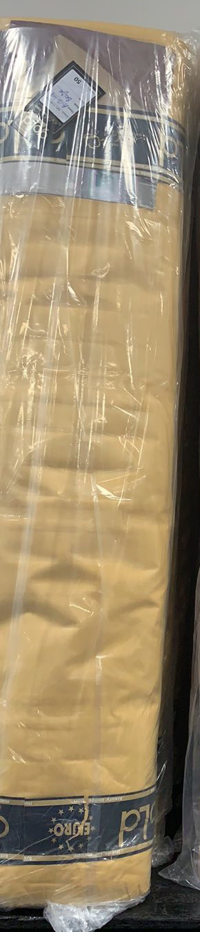 Тканина для постільної білизни Бязь "Gold" Lux однотонна GLA-77-Beige (50м)