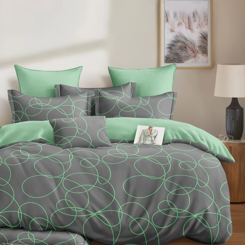 Тканина для постільної білизни Бязь "Gold" Lux GL51490 (A+B) - (50м+50м)