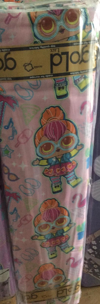 Ткань для постельного белья Бязь "Gold" Lux детская "Герои LOL`s 2" GLB215