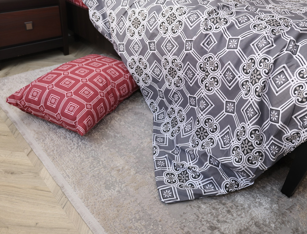 Сімейний набір постільної білизни із Бязі "Gold" №151313AB Черешенка™