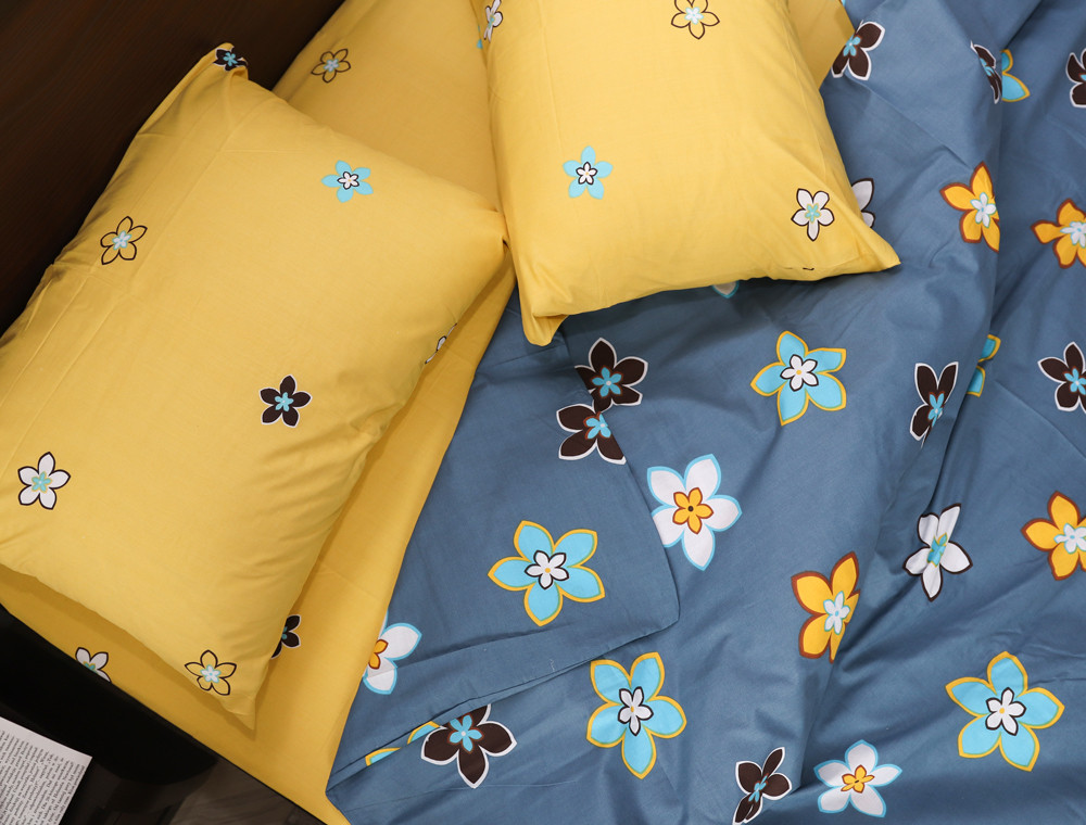 Евро макси набор постельного белья 200*220 из Бязи "Gold" №151367AB Черешенка™