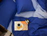 Двуспальный набор однотонного постельного белья 180*220 из Бязи "Gold" №15752AB Черешенка™