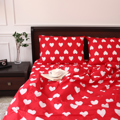 Евро макси набор постельного белья 200*220 из Бязи "Gold" №151251 Черешенка™