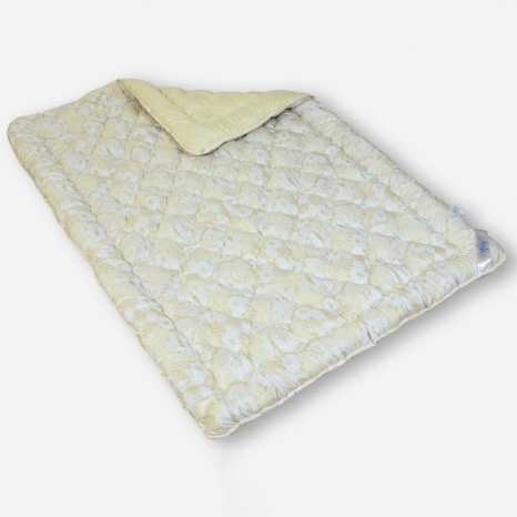 Двоспальна ковдра мікрофібра/холофайбер двостороння №40090