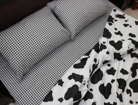 Сімейний набір постільної білизни із Бязі "Gold" №156388AB Черешенка™