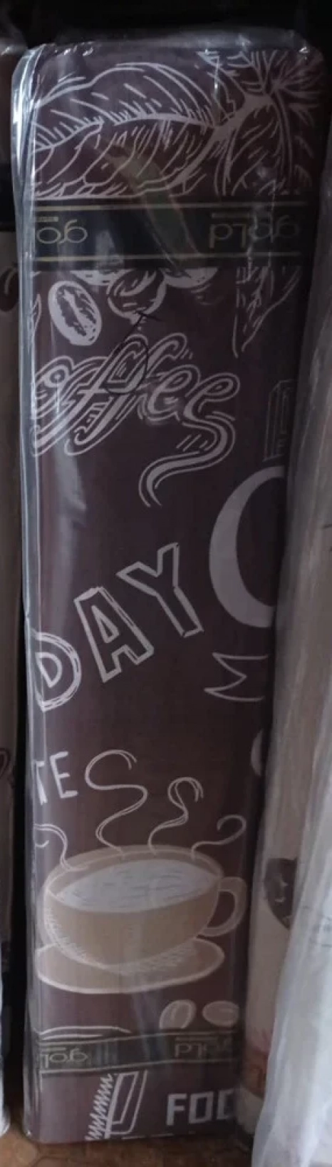 Ткань для постельного белья Бязь "Gold" Lux "Время кофе день за днем" GL1501A