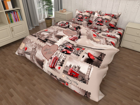 Ткань для постельного белья Полисатин 135 SP135-XHYR-3511 (60м)