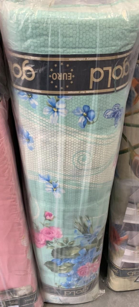 Ткань для постельного белья Бязь "Gold" Lux GL6963blue