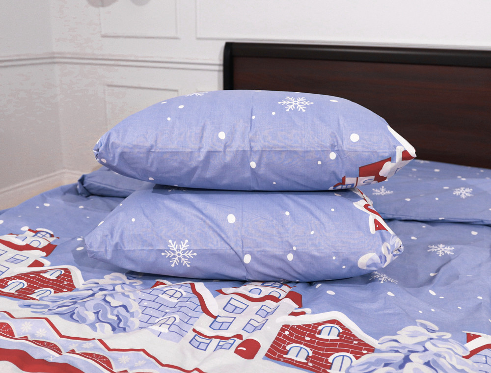 Полуторний набір постільної білизни 150*220 із Бязі "Gold" №1511310 Черешенька™