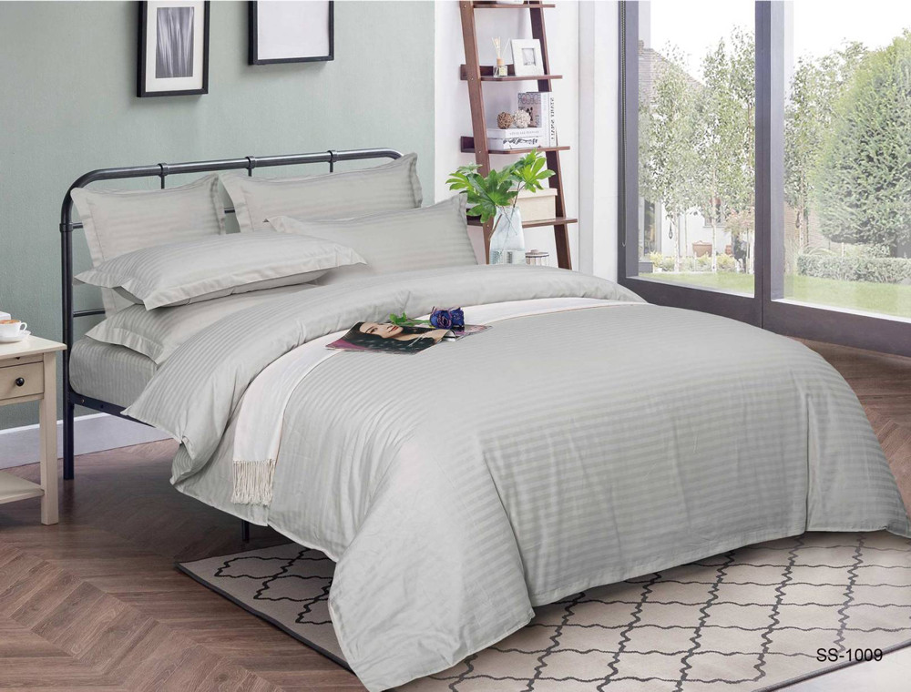 Ткань для постельного белья Страйп-сатин ST1009 (50м)