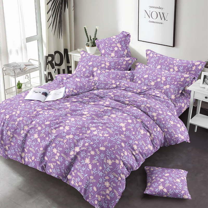Тканина для постільної білизни Бязь "Gold" Lux GL3642violet