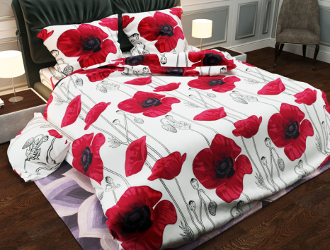 Ткань для постельного белья Бязь "Gold" Lux GL1188