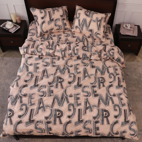 Сімейний набір постільної білизни із Сатину №44247 Черешенка™