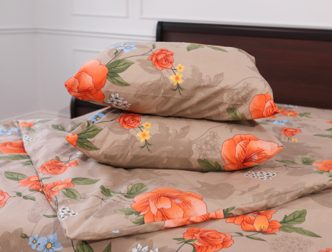 Полуторный набор постельного белья 150*220 из Бязи "Gold" №153118 Черешенка™