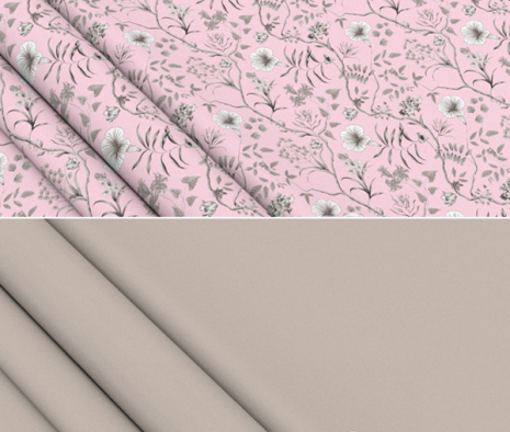 Ткань для постельного белья Бязь "Gold" Lux GL7895 (A+B) - (50м+50м)