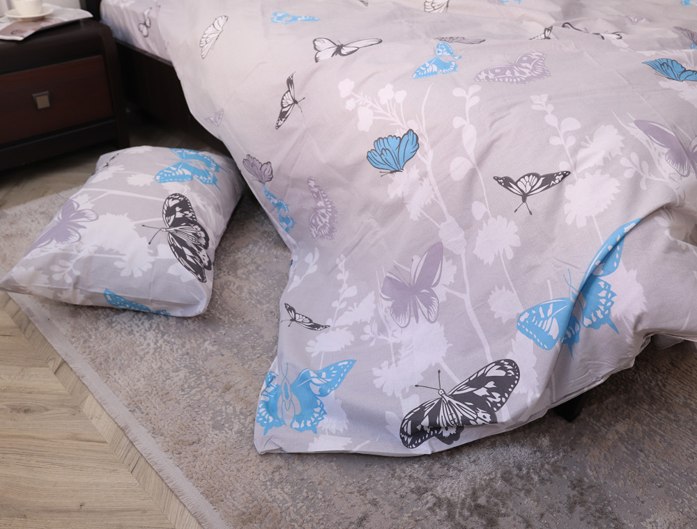 Двоспальний набір постільної білизни 180*220 із Бязі "Gold" №153588 Черешенка™