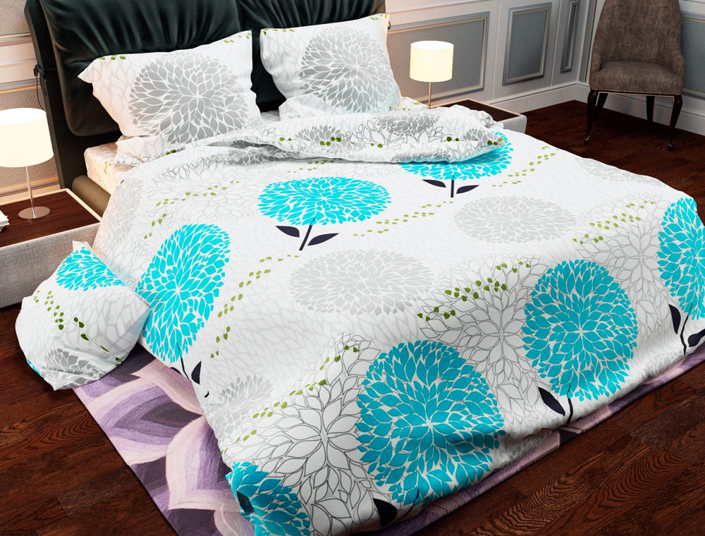 Тканина для постільної білизни Бязь "Gold" Lux GL877