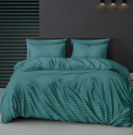 Тканина для постільної білизни Бязь "Gold" Lux однотонна GLS11034green (50м)