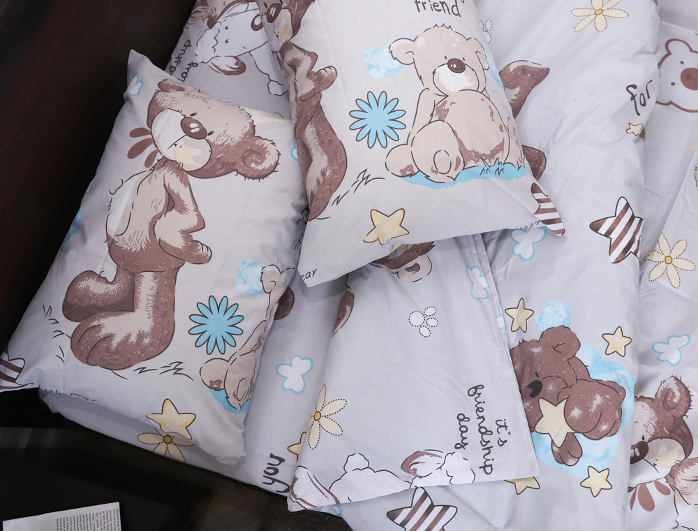 Полуторный набор постельного белья 150*220 из Бязи "Gold" №613279 Черешенка™