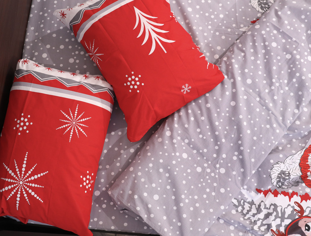 Євро-максі набір постільної білизни 200*220 із Бязі "Gold" №157966 Черешенка™