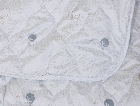 Двоспальна літня ковдра мікрофібра/холофайбер №41112