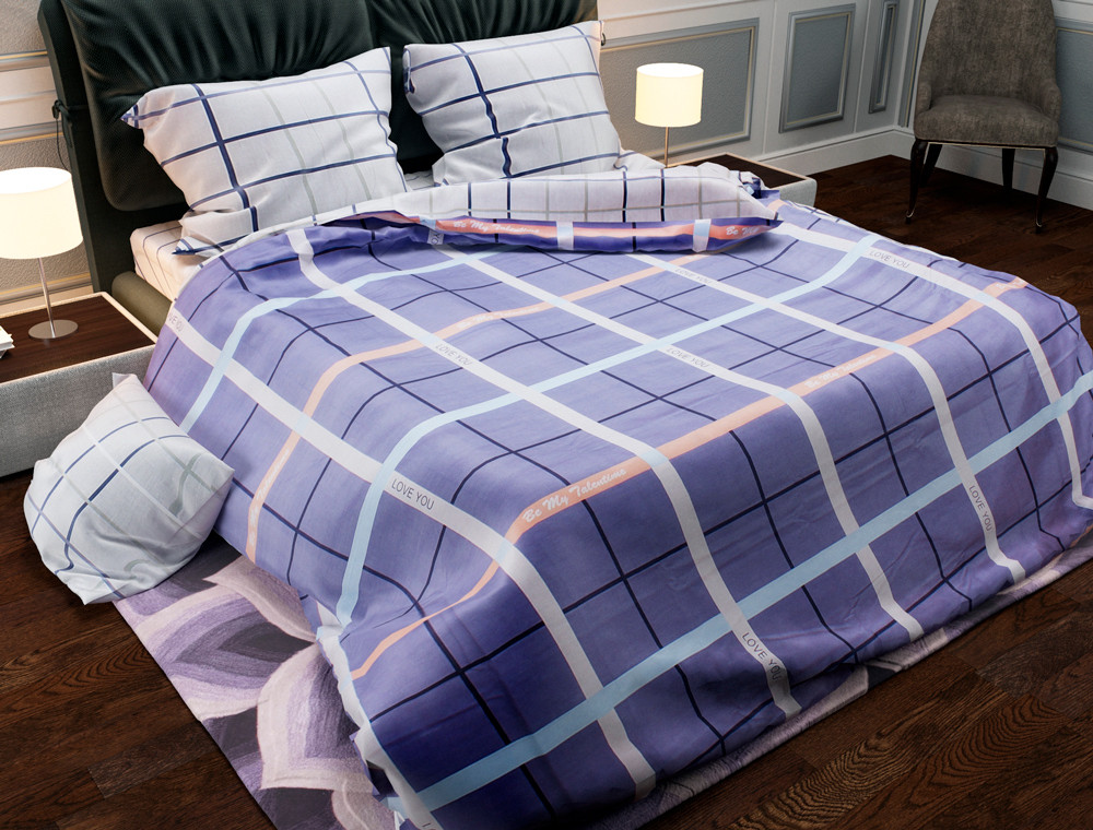 Тканина для постільної білизни Бязь "Gold" Lux GL4132 (A+B) - (50м+50м)