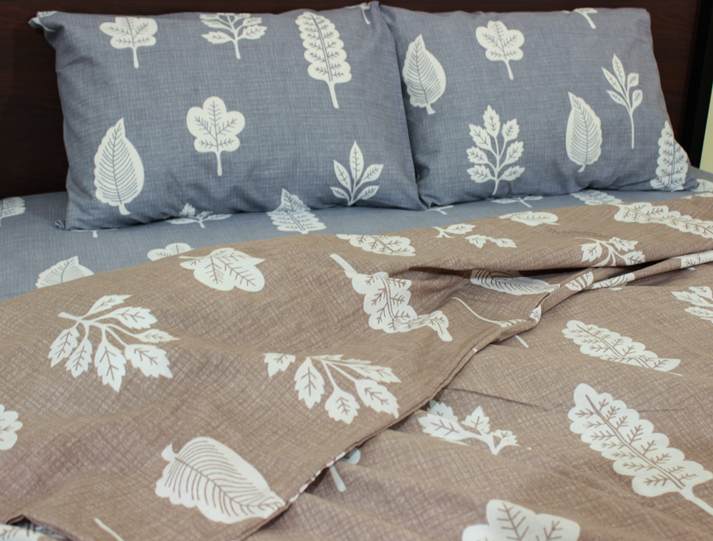 Полуторний набір постільної білизни 150*220 із Ранфорсу №18000AB Черешенка™