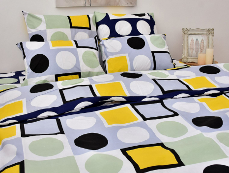 Тканина для постільної білизни Бязь "Gold" Lux GL3848