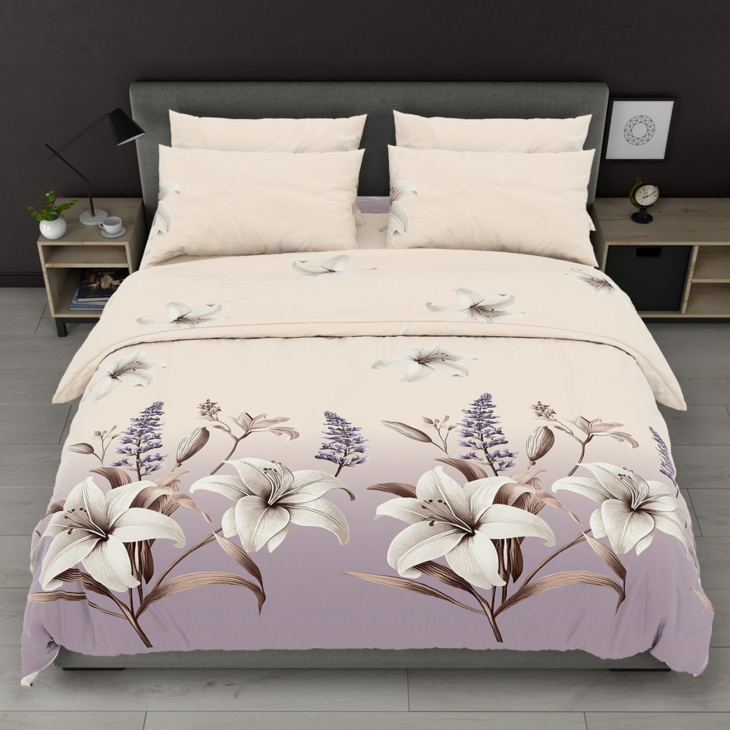 Тканина для постільної білизни Бязь "Gold" Lux GL8268