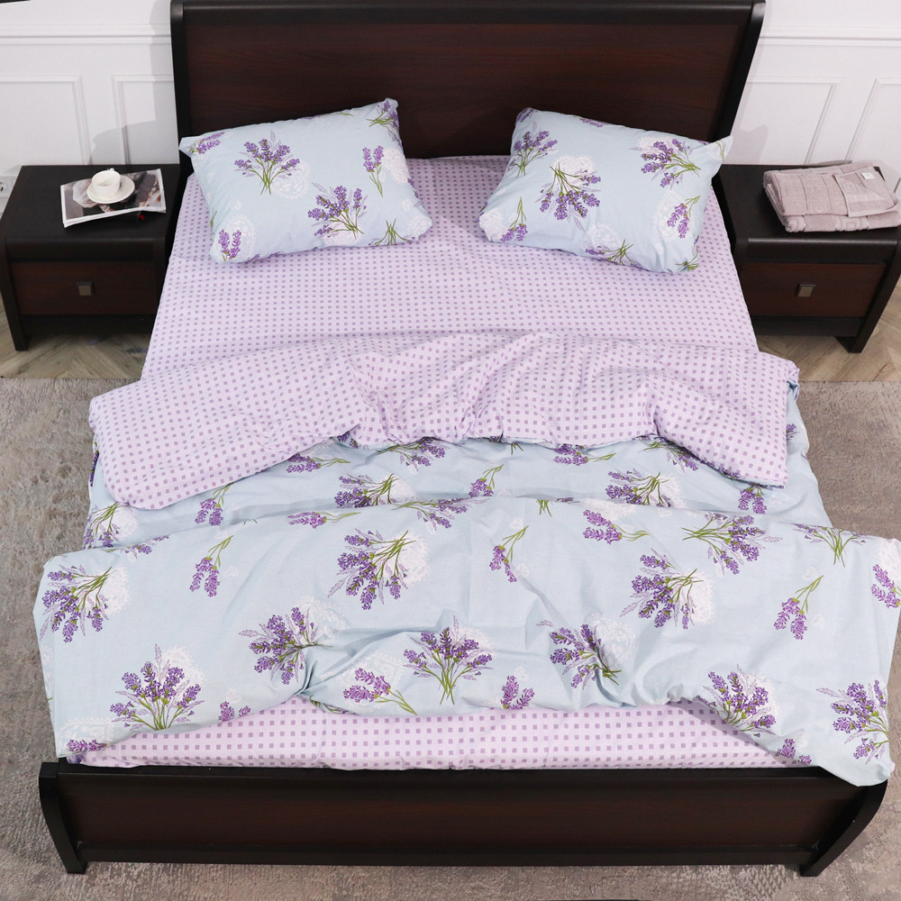 Полуторный набор постельного белья 150*220 из Бязи "Gold" №157615АВ Черешенка™