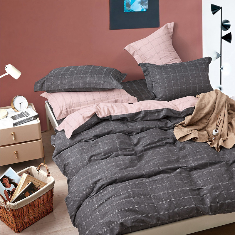 Сімейний набір постільної білизни із Сатину №44332AB Черешенка™