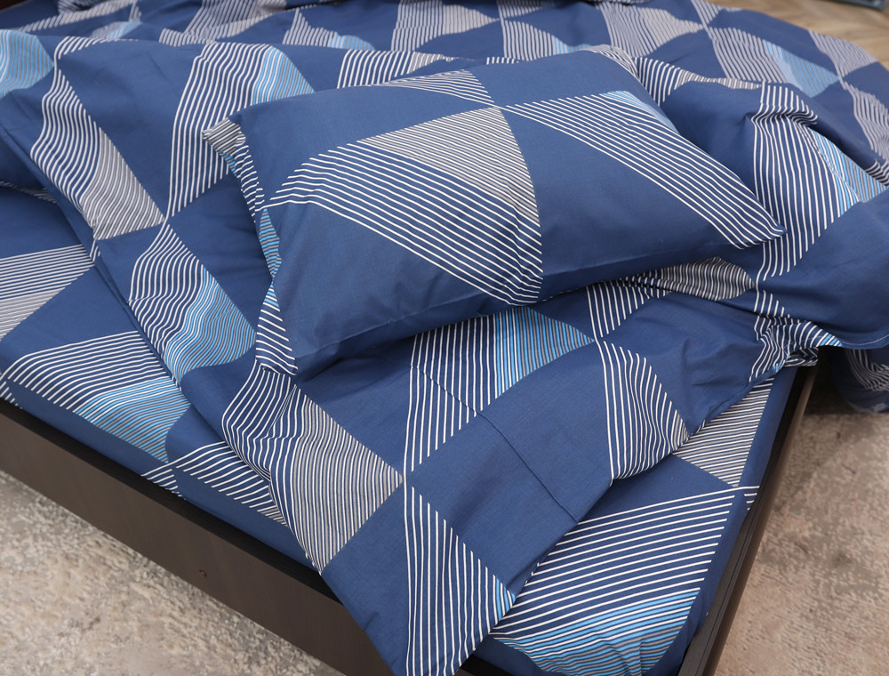 Полуторний набір постільної білизни 150*220 із Бязі "Gold" №155030 Черешенка™