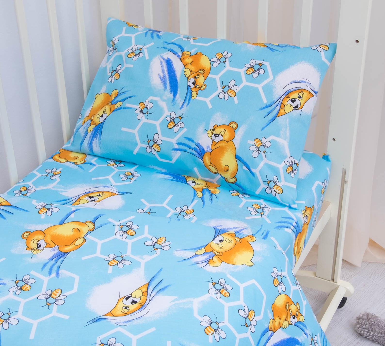 Ткань для постельного белья Бязь "Gold" Lux детская GLB5356