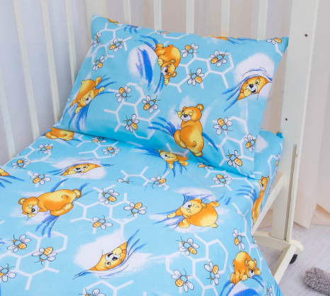 Ткань для постельного белья Бязь "Gold" Lux детская GLB5356