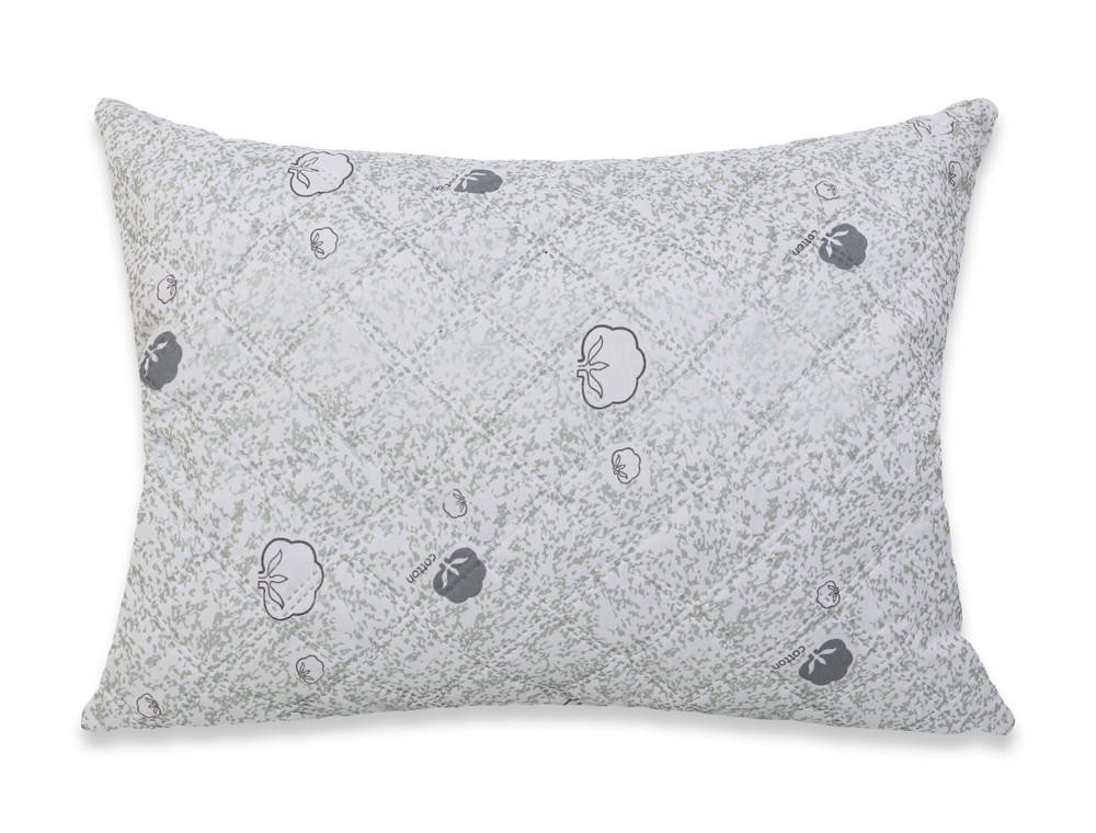 Подушка стьобана на блискавці 50*70 мікрофібра/холлофайбер №5070-4