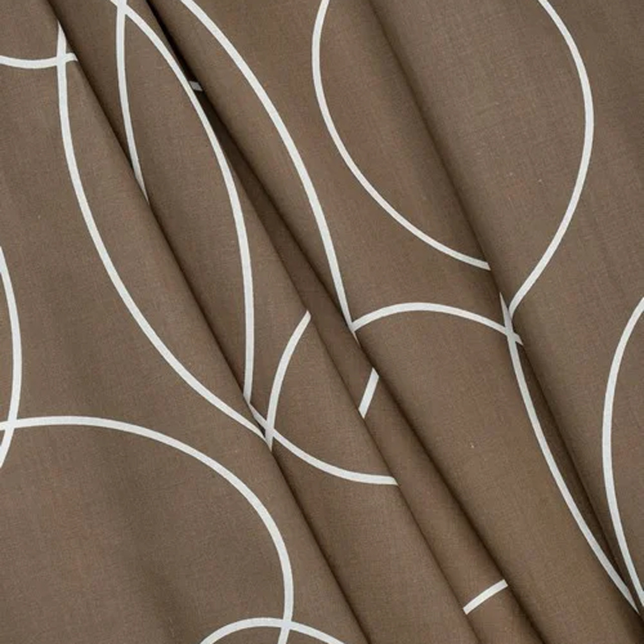 Ткань для постельного белья Бязь "Gold" Lux "Геометрический вальс" GL1401 (A+B) - (50м+50м)