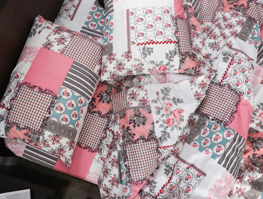 Євро-максі набір постільної білизни 200*220 із Бязі "Gold" №156928 Черешенка™