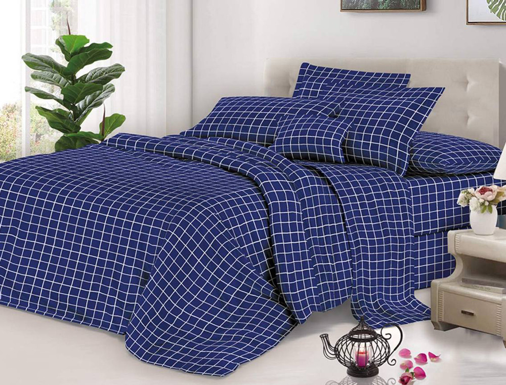 Полуторний набір постільної білизни 150*220 із полікотону №207115 Черешенька™