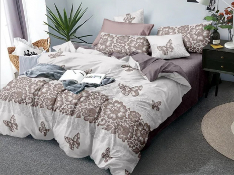 Ткань для постельного белья Сатин S-70-4 (A+B) - (60м+60м)