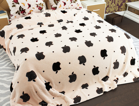 Євро флісовий плед №33308