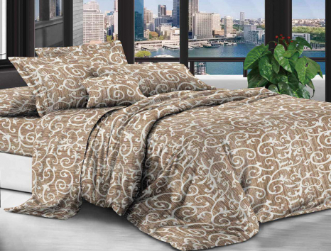 Ткань для постельного белья Бязь "Gold" Lux GL002