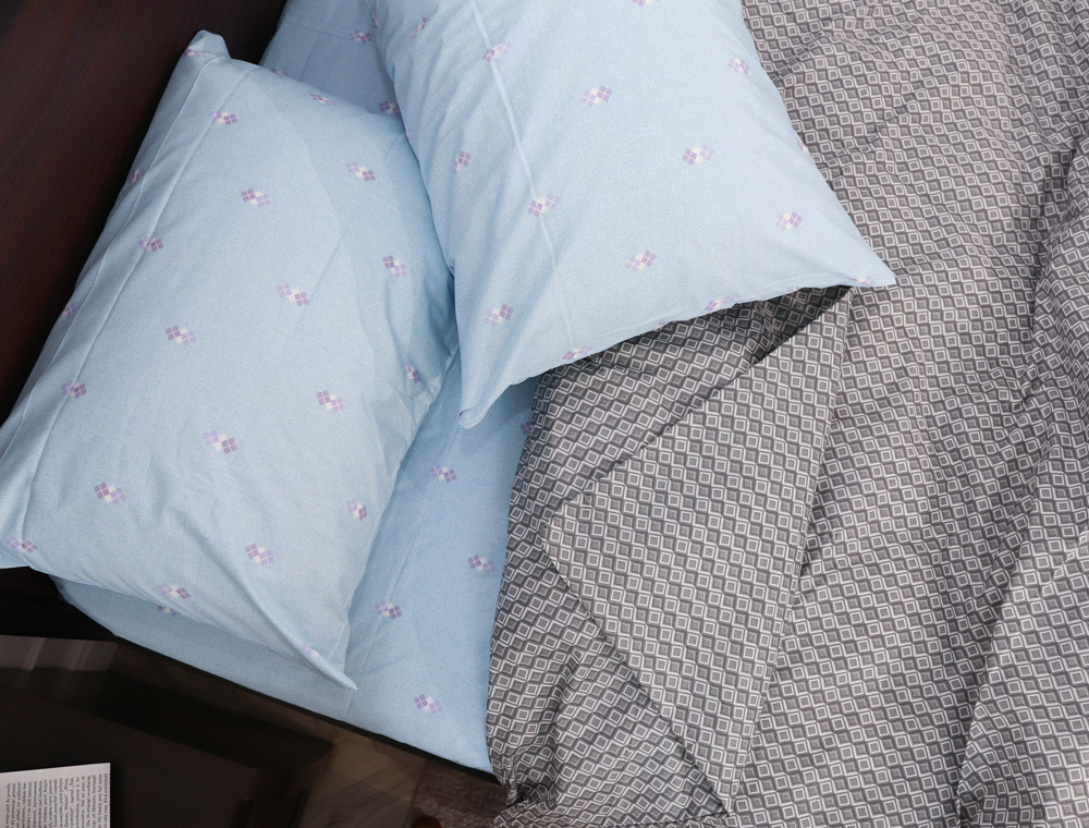 Двуспальный набор постельного белья 180*220 из Бязи "Gold" №155031AB Черешенка™