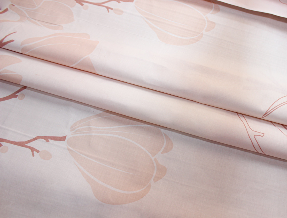 Тканина для постільної білизни Бязь "Gold" Lux "Колір магнолії" GL910.